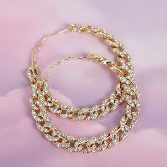 Chain Hoop Earring