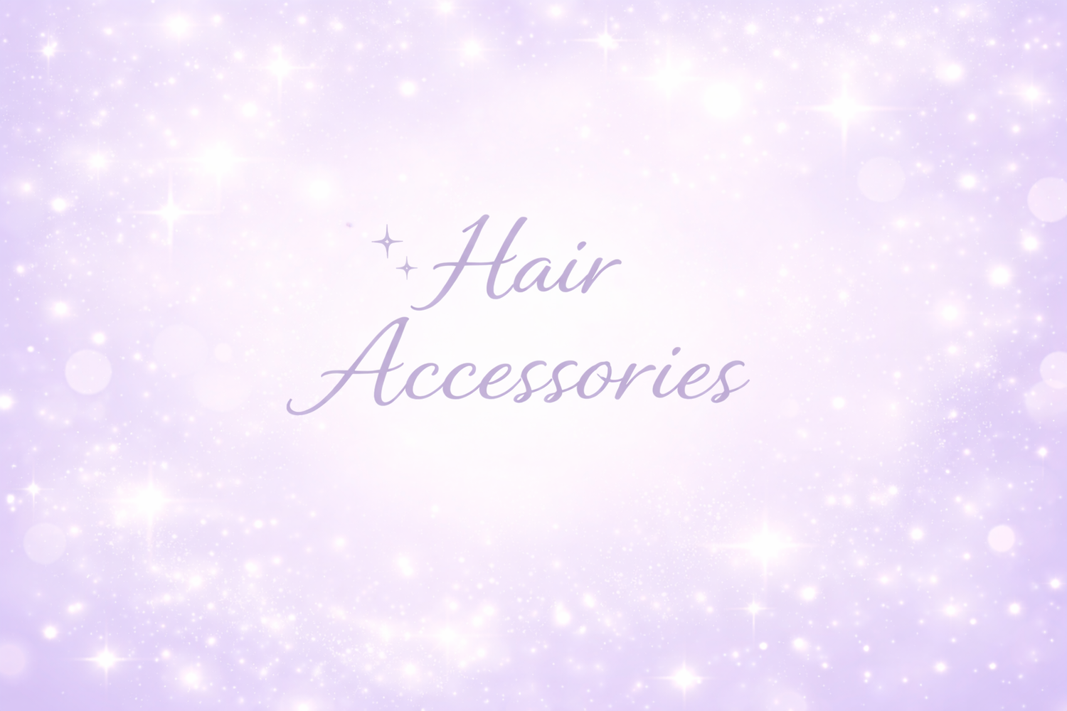 Add a little Sparkle Hair Accessories