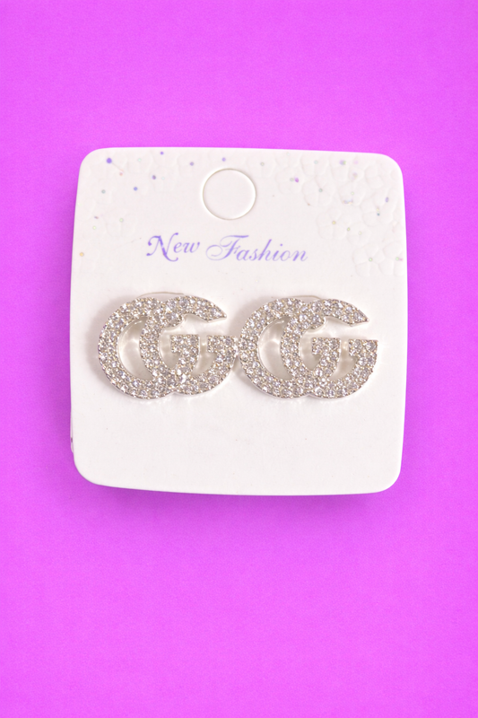 GG Pave Earrings