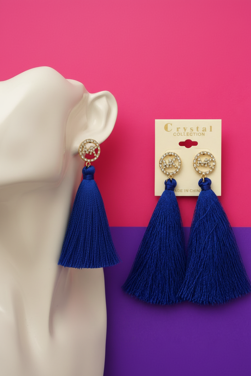 MK Tassel Earrings