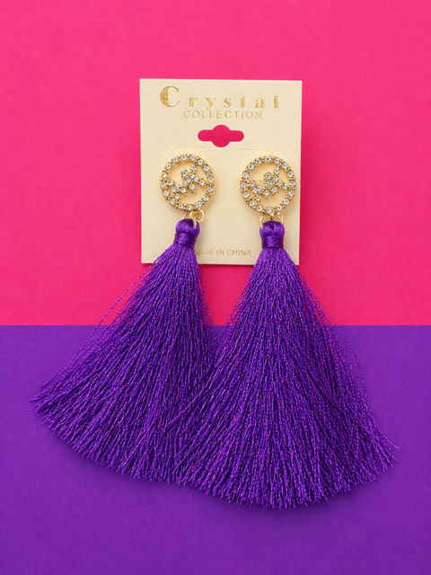 MK Tassel Earrings