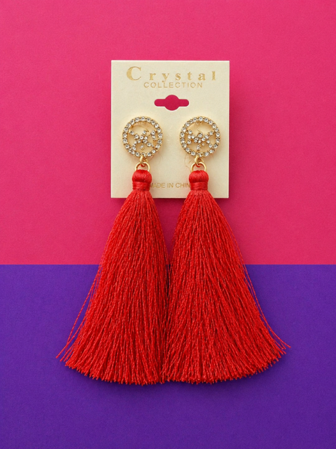 MK Tassel Earrings