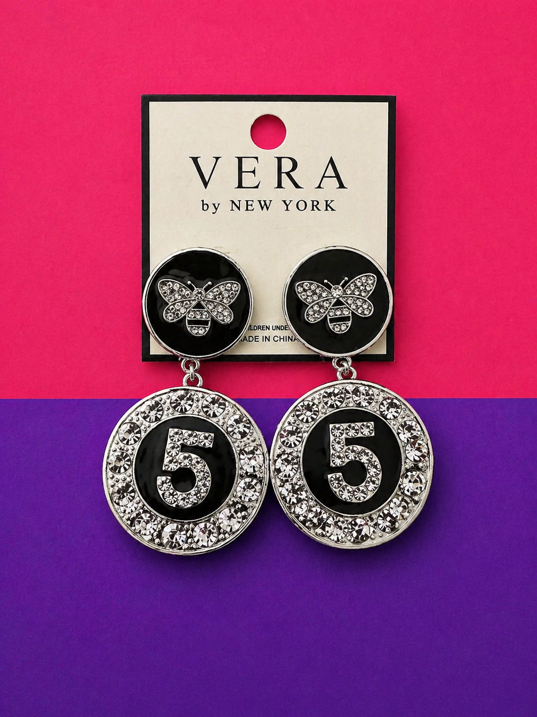 Bee Charm Earrings