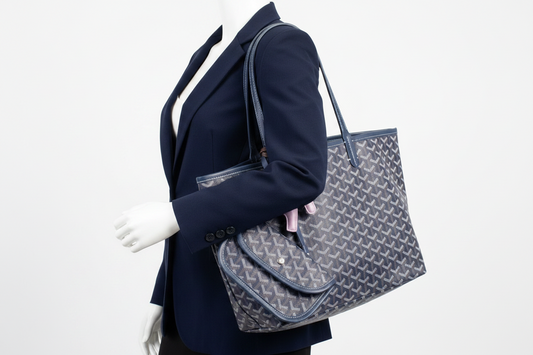 Navy Tote Set